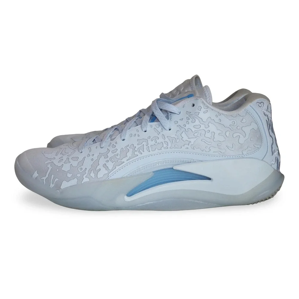 Air Jordan Zion 3 Half Moon Mens 12.5 Blue White Basketball Shoes DR0675-400